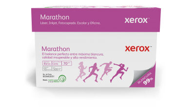 XEROX PAPEL MARATHON CARTA 99% BLANCURA